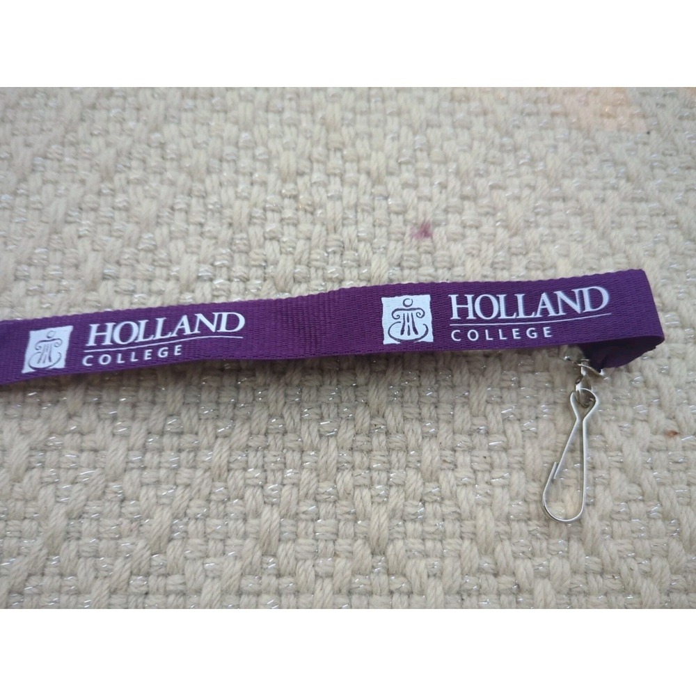 Holland College Hurricanes Key Or ID Lanyard - Picture 3 of 4